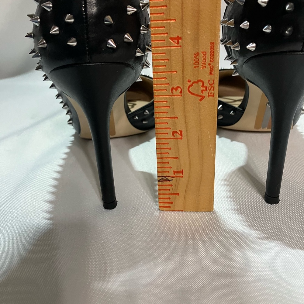 Sam Edelman Black Spiked Heels - Picture 5 of 5